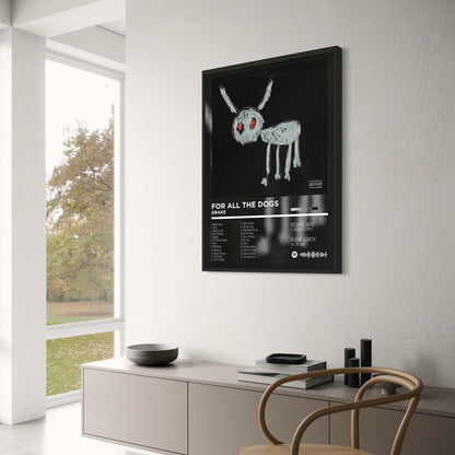 Drake | For All The Dogs | Iconic Rap Art