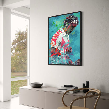 Roger Federer | Artful Tennis Celebration