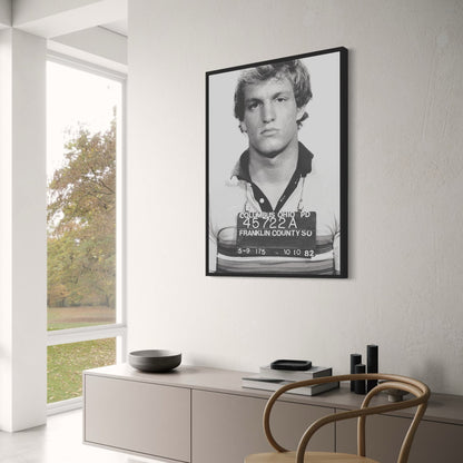 Woody Harrelson Mugshot | Celebrity Art Print