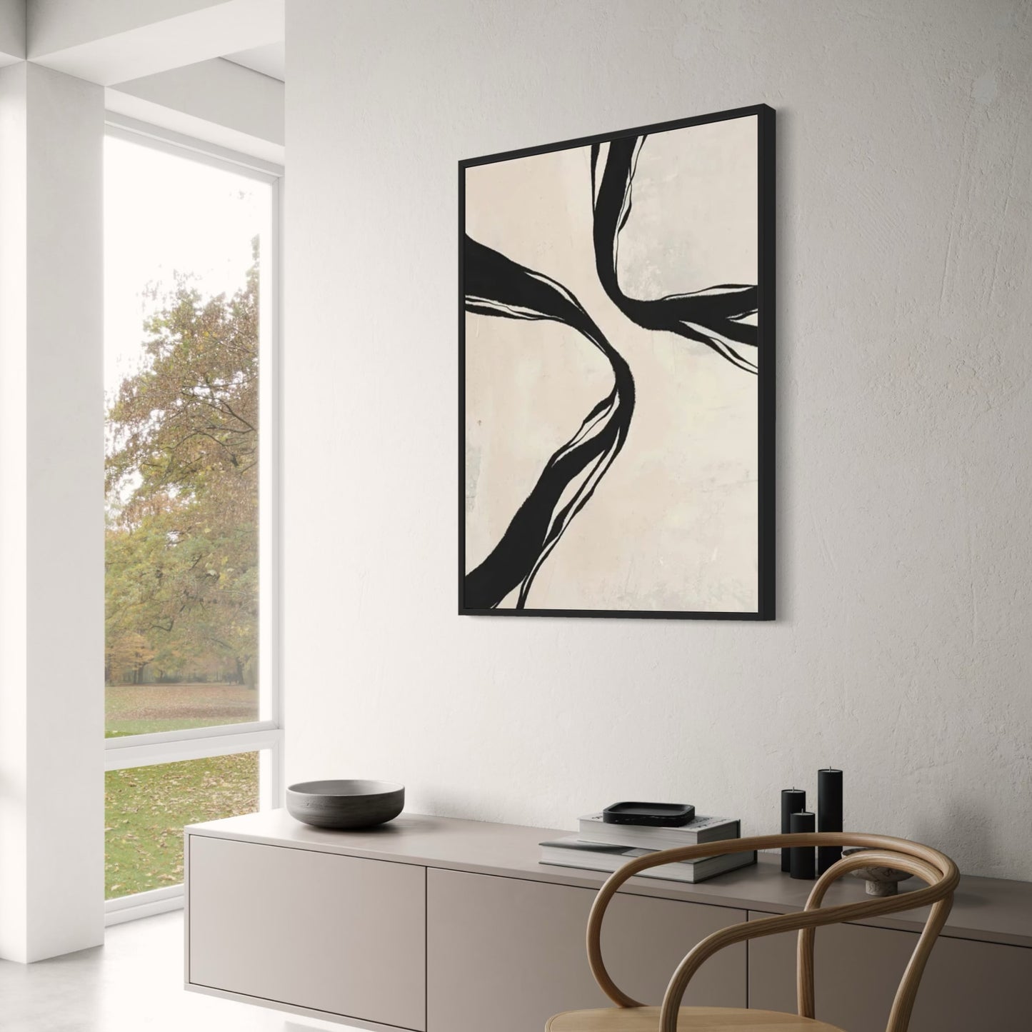 Abstract Minimalism | Nature's Outline | Modern Minimalist