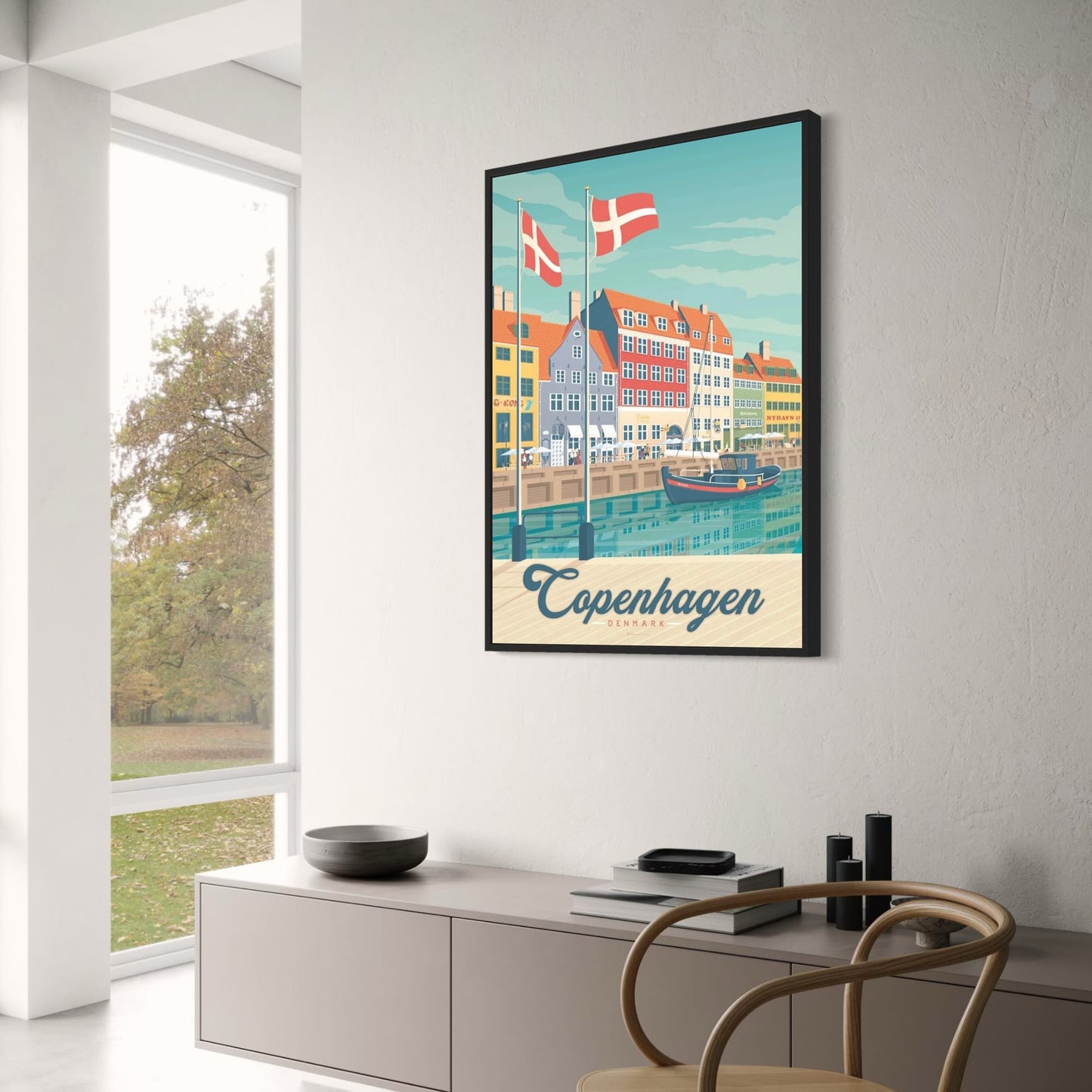 Copenhagen Cityscape | Scenic Travel Photography