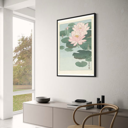Ohara Koson | Lotus Blossoms | Ukiyo-e Art