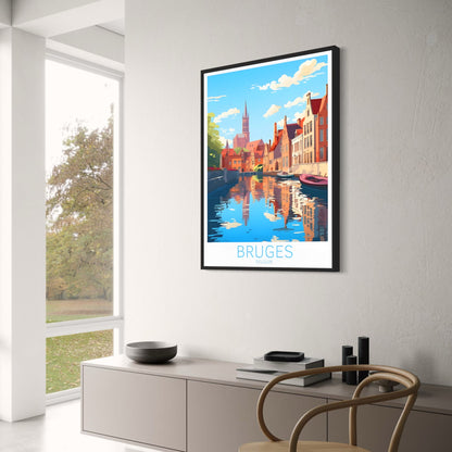 Bruges Scenic View | Belgium Cityscape Photography