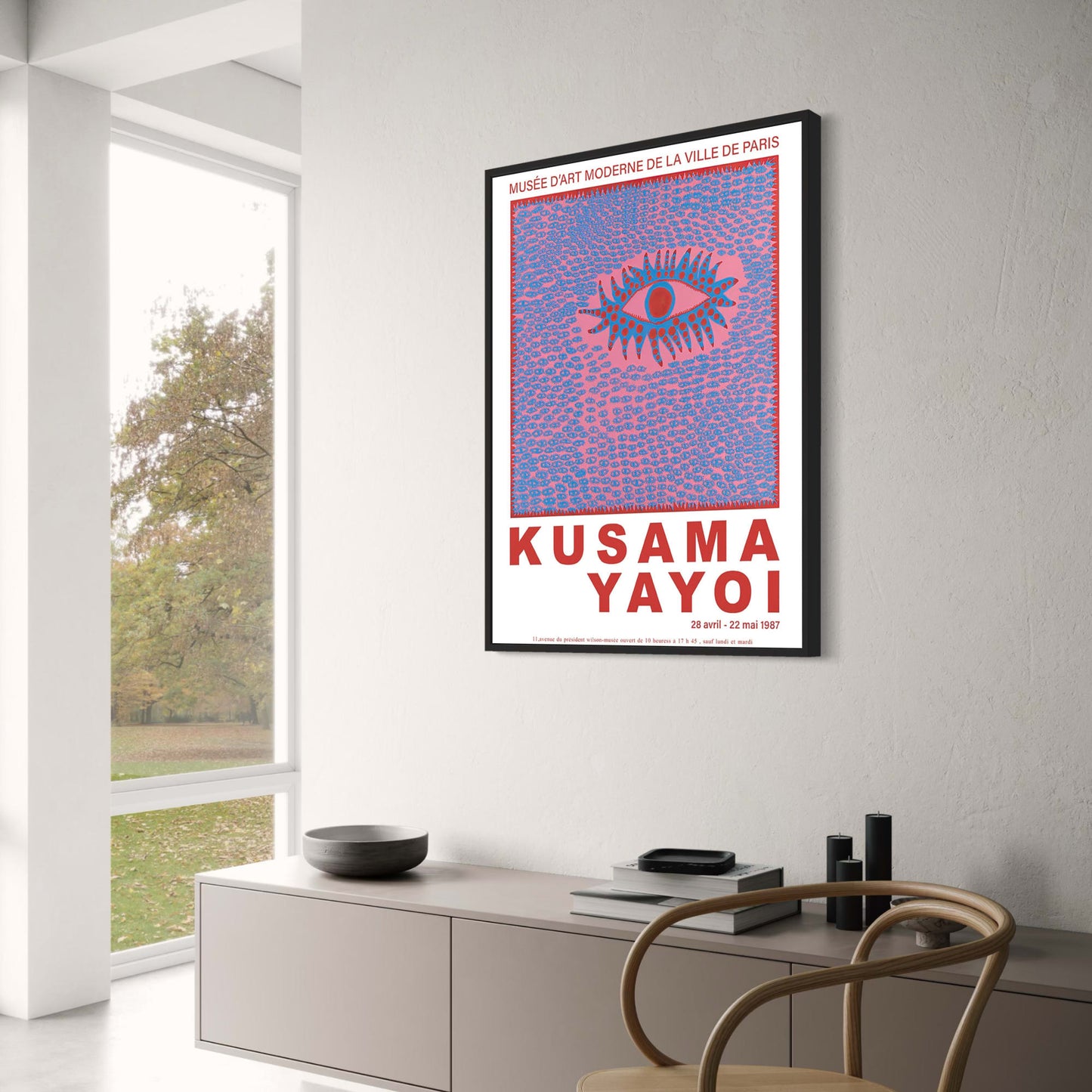 Yayoi Kusama | Accumulated Eyes | Vibrant Abstract