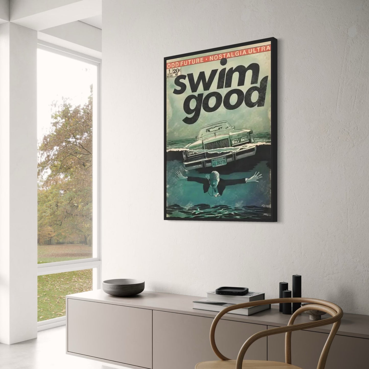 Frank Ocean | Swim Good Comic Art