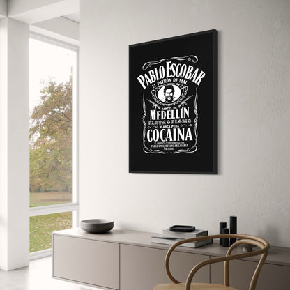 Pablo Escobar | Vintage Whiskey Label Art