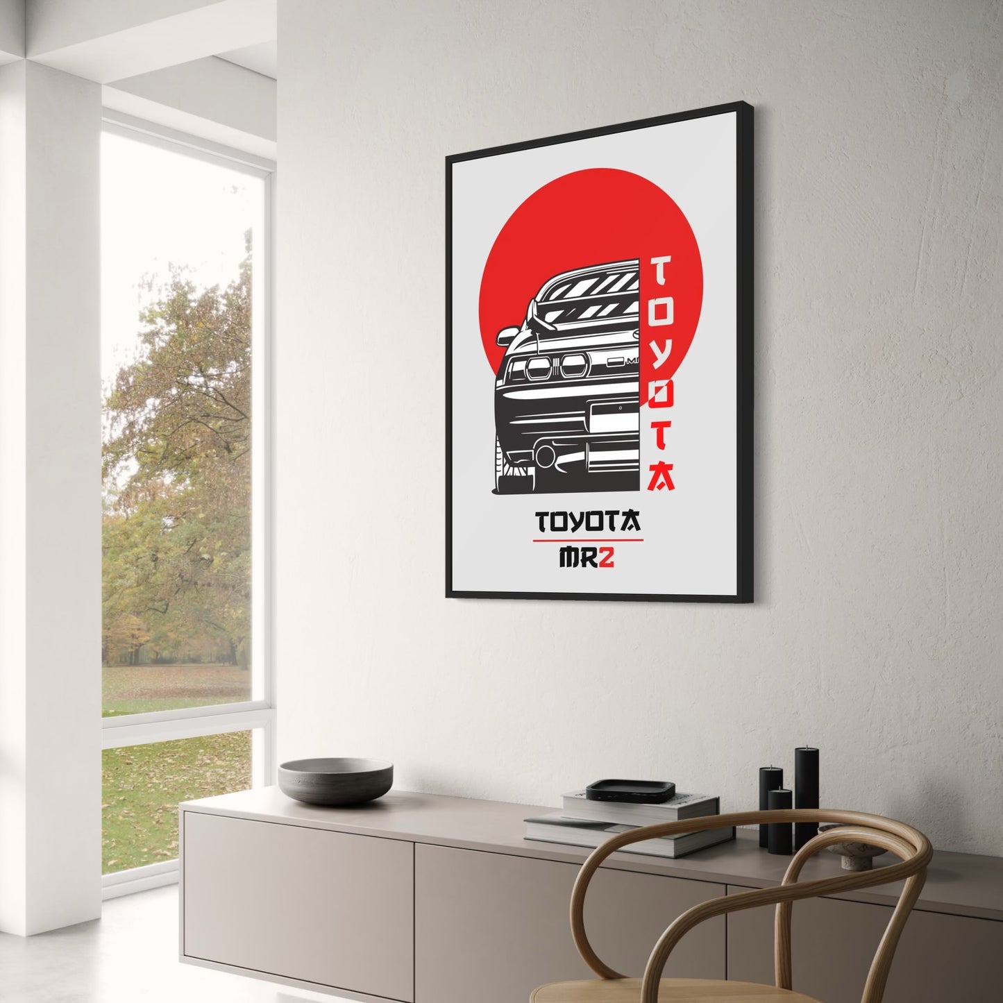 Toyota MR2 | Vintage Japanese Car Art