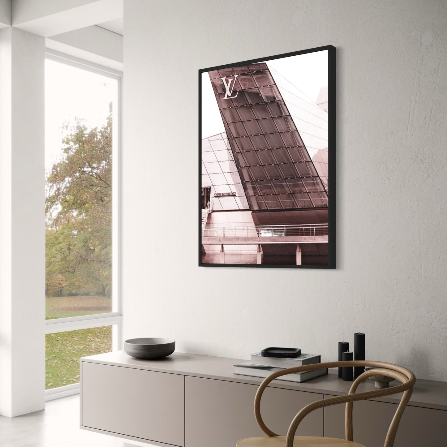 Louis Vuitton | Luxury Designer Poster | High-Class Fashion Wall Art | Elegant Home Decor