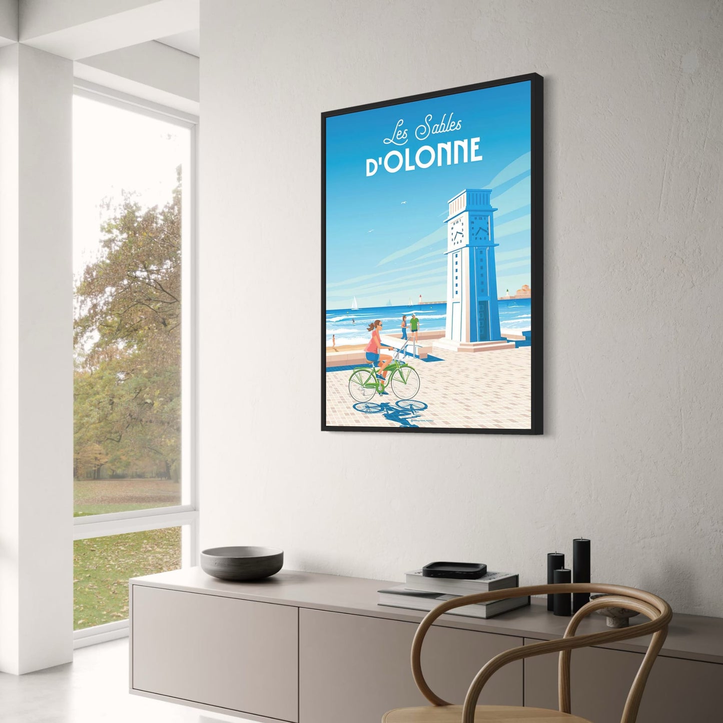 Clock Tower | Les Sables d'Olonne | Nautical Charm