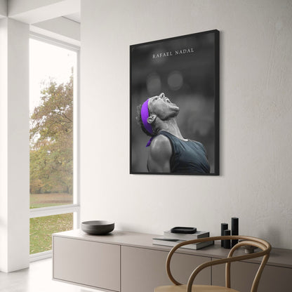 Rafael Nadal Purple Passion | Tennis Legend