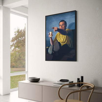 The Wolf of Wall Street Canvas Poster | Leonardo DiCaprio Art | Classic Movie Wall Art | Home Decor