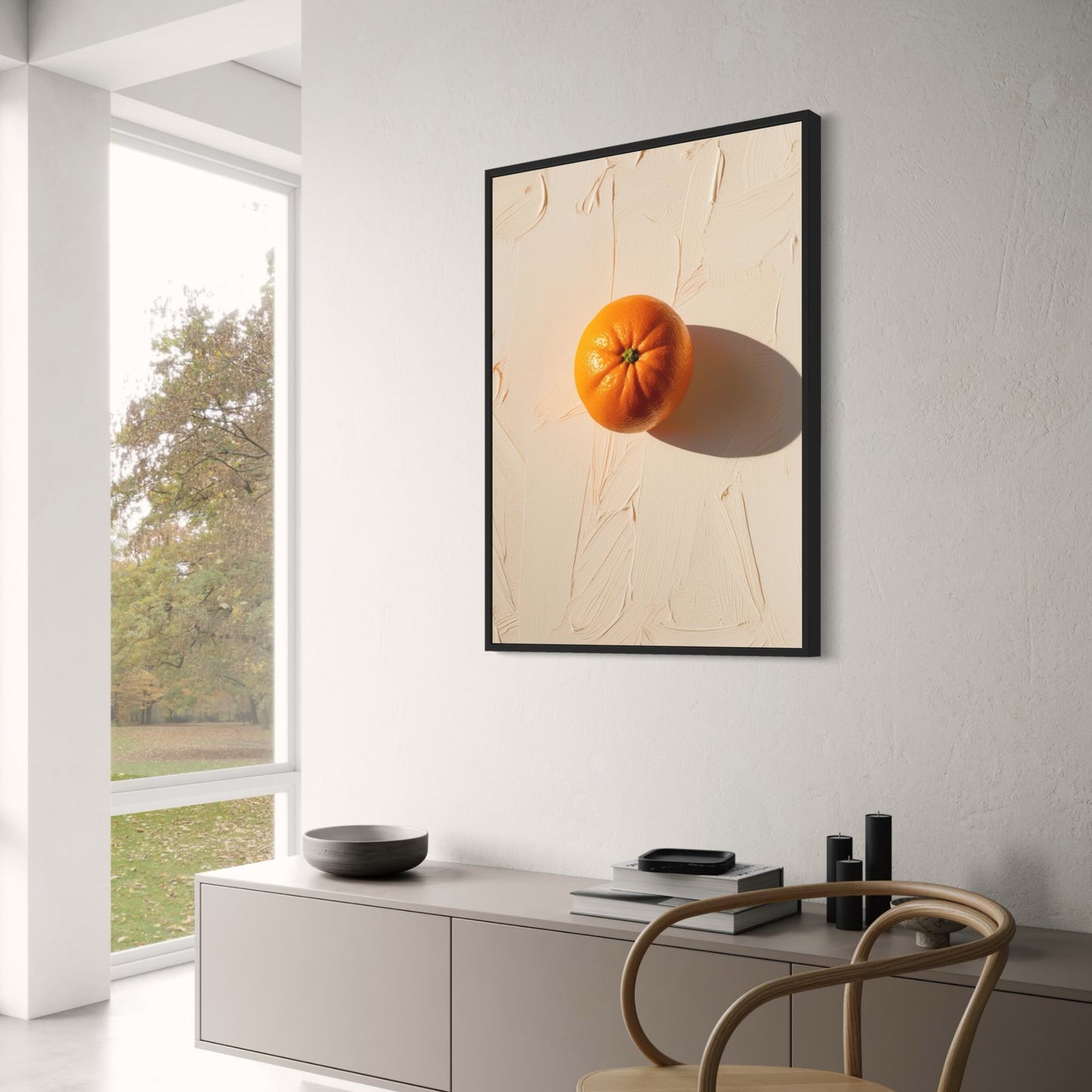 Orange Art | Vibrant Fruit Illustration