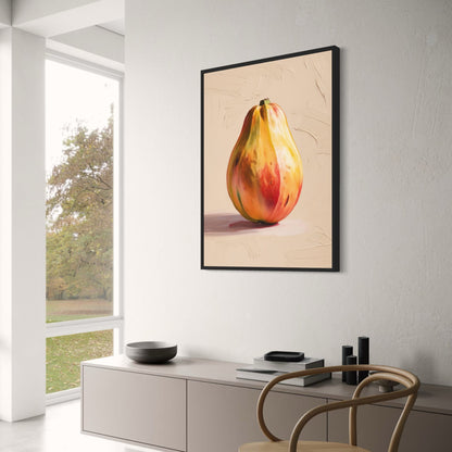 Papaya Botanical Print | Vibrant Nature Illustration