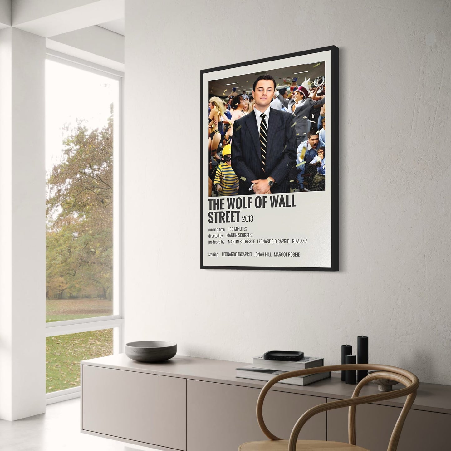 The Wolf Of Wall Street | Martin Scorsese | Movie Card