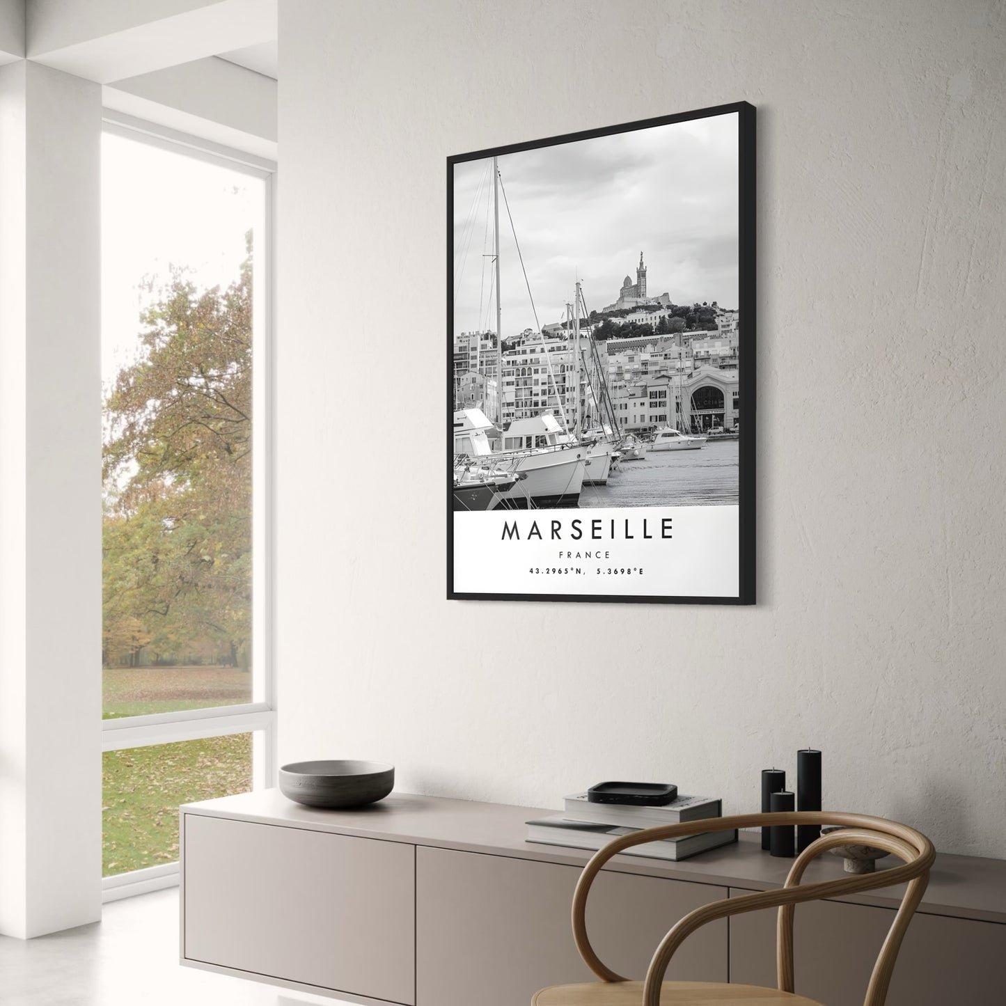 Old Port of Marseille | Historic France Art