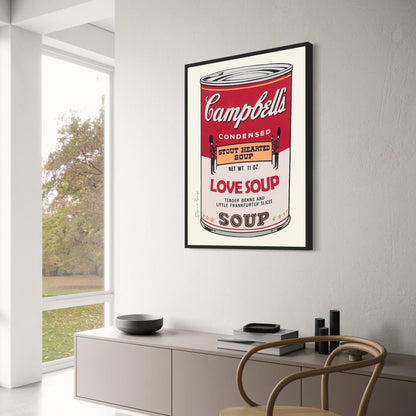 Warhol Campbell's Soup Can | Pop Art | Vintage Style