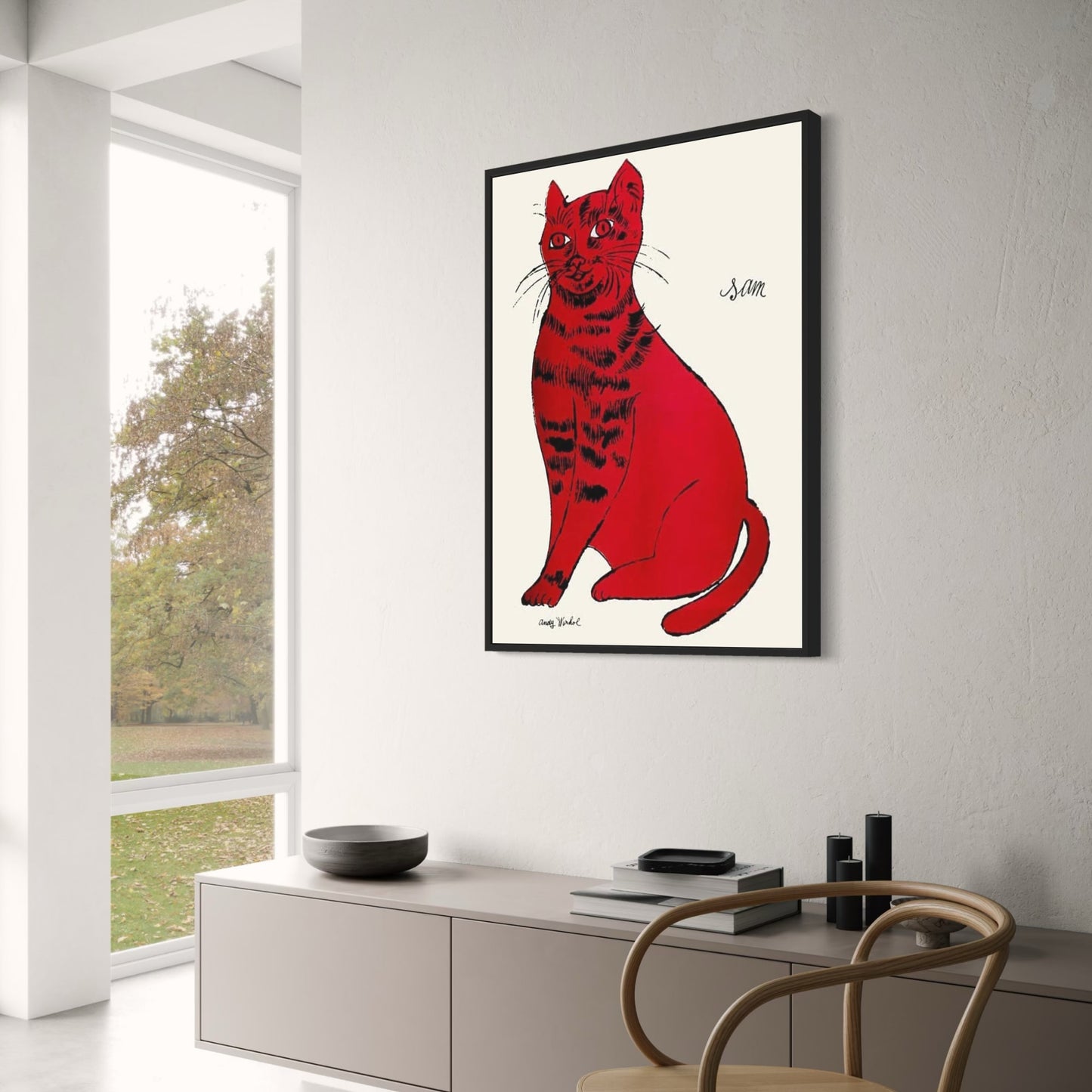 Andy Warhol | Sam the Cat | Pop Art