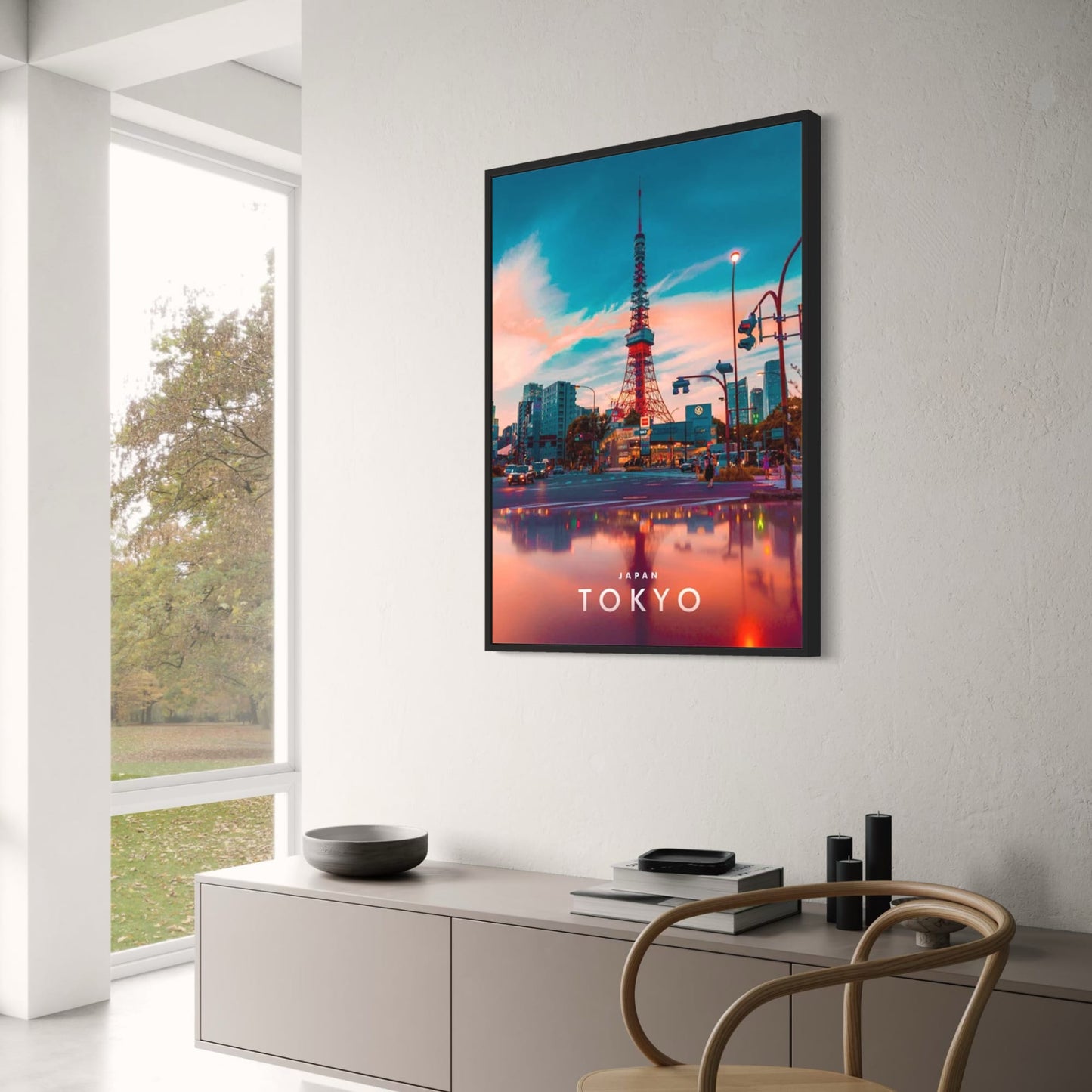 Tokyo Tower | Tokyo | Iconic Landmark and Modern Marvel | Modern Architectural Landmarks | Japanese Architecture Posters