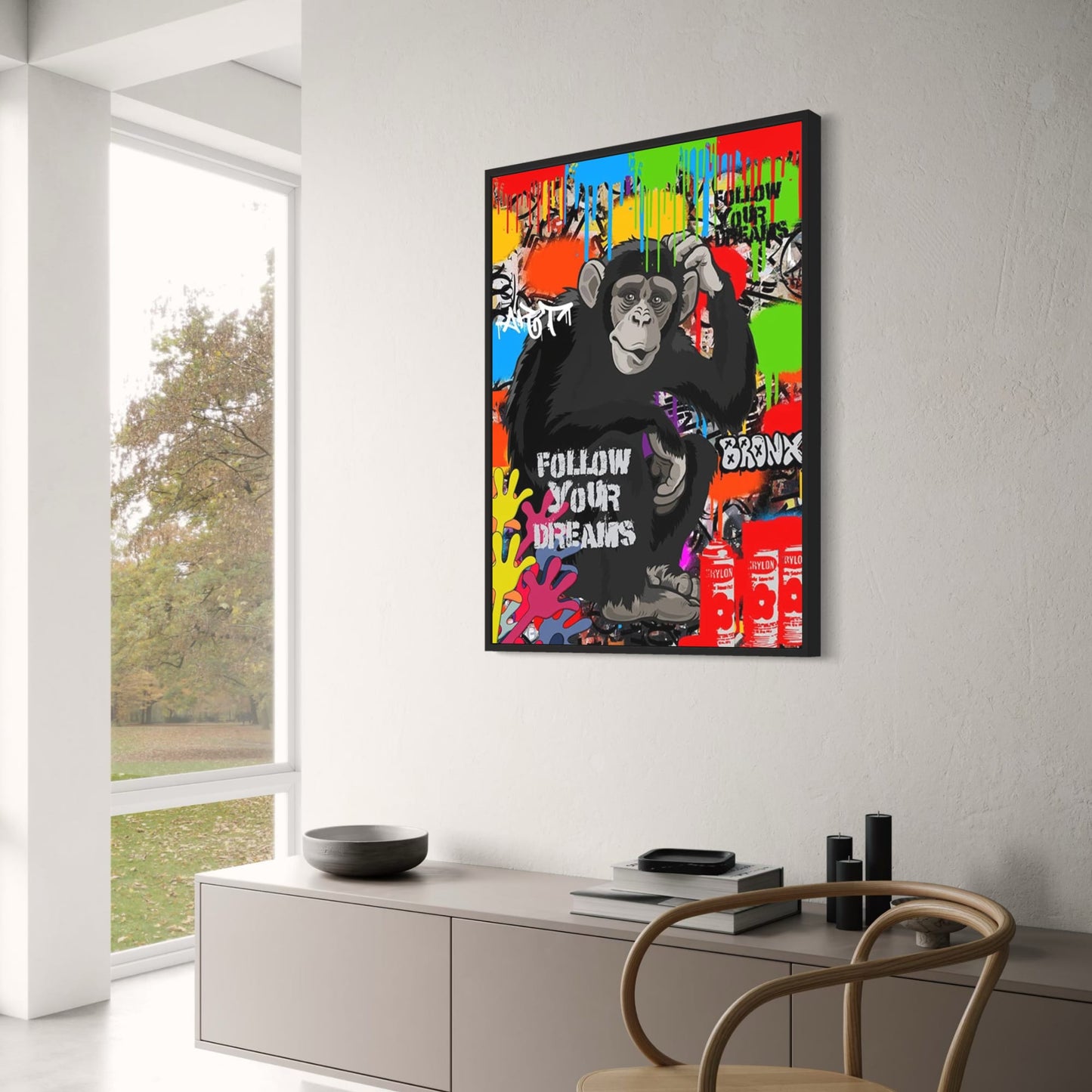 Graffiti Pop Art | Scarface Mona Lisa