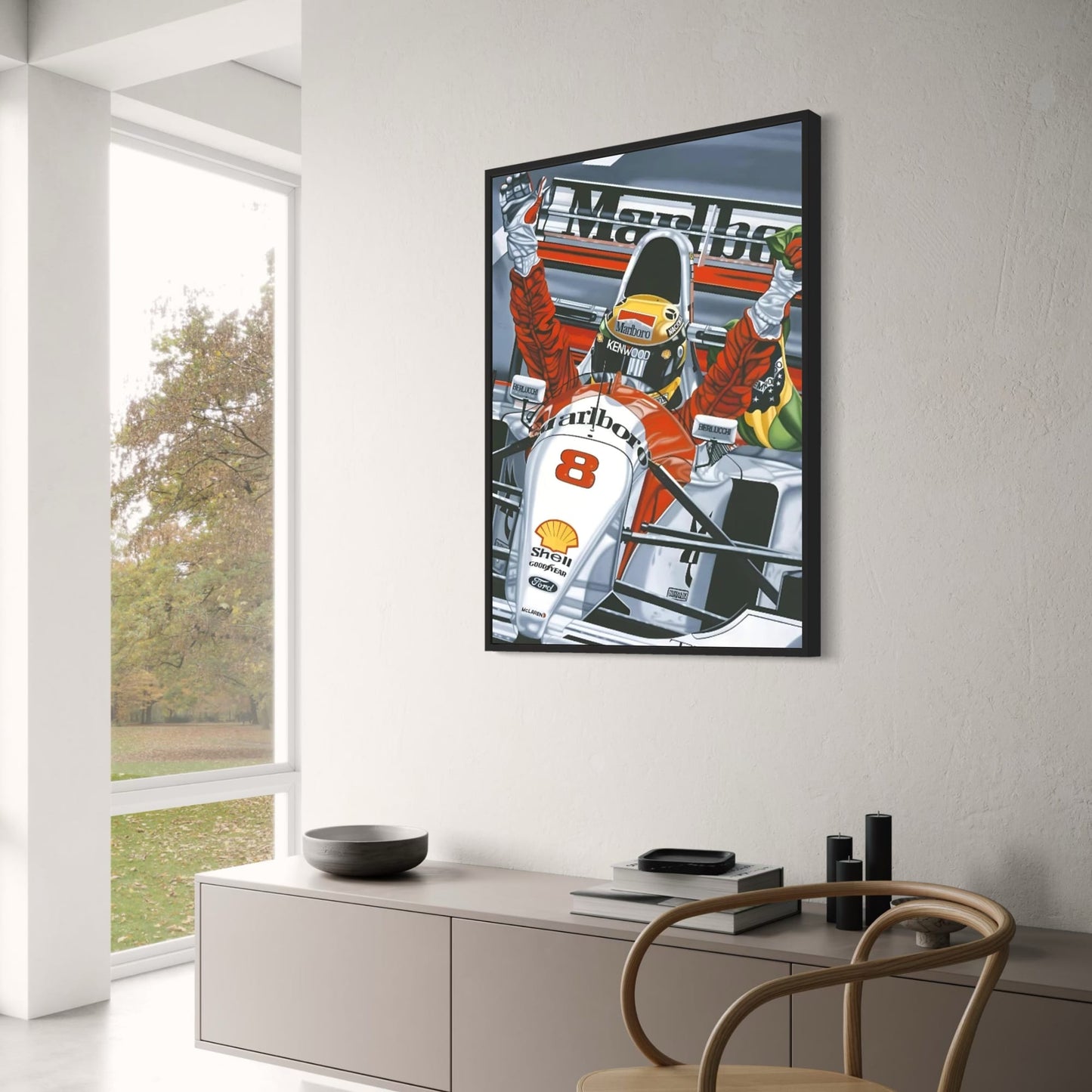 Ayrton Senna F1 Racing Driver