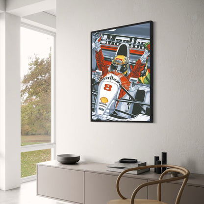 Ayrton Senna F1 Racing Driver