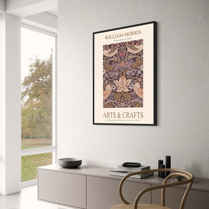 William Morris Strawberry Thief | Vintage Botanical Pattern