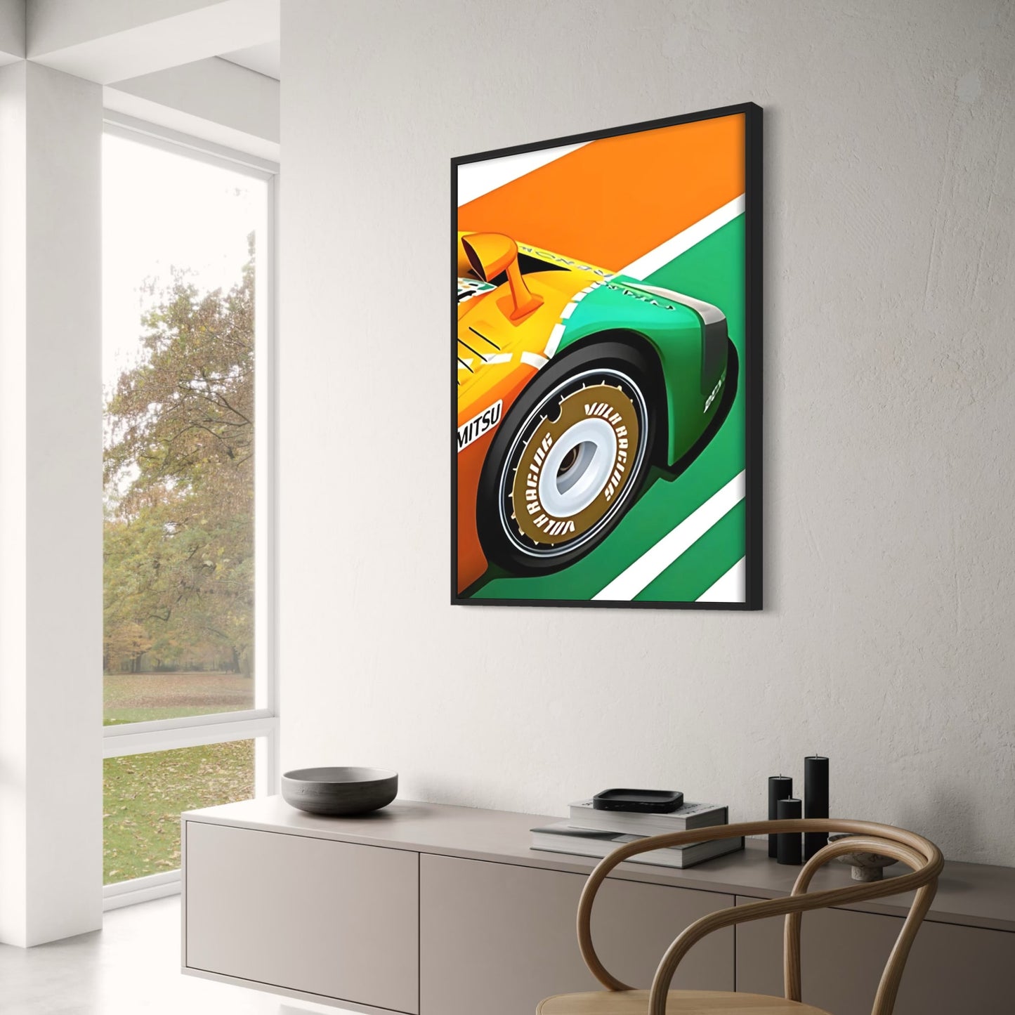 Vintage Racing Style | Le Mans Art
