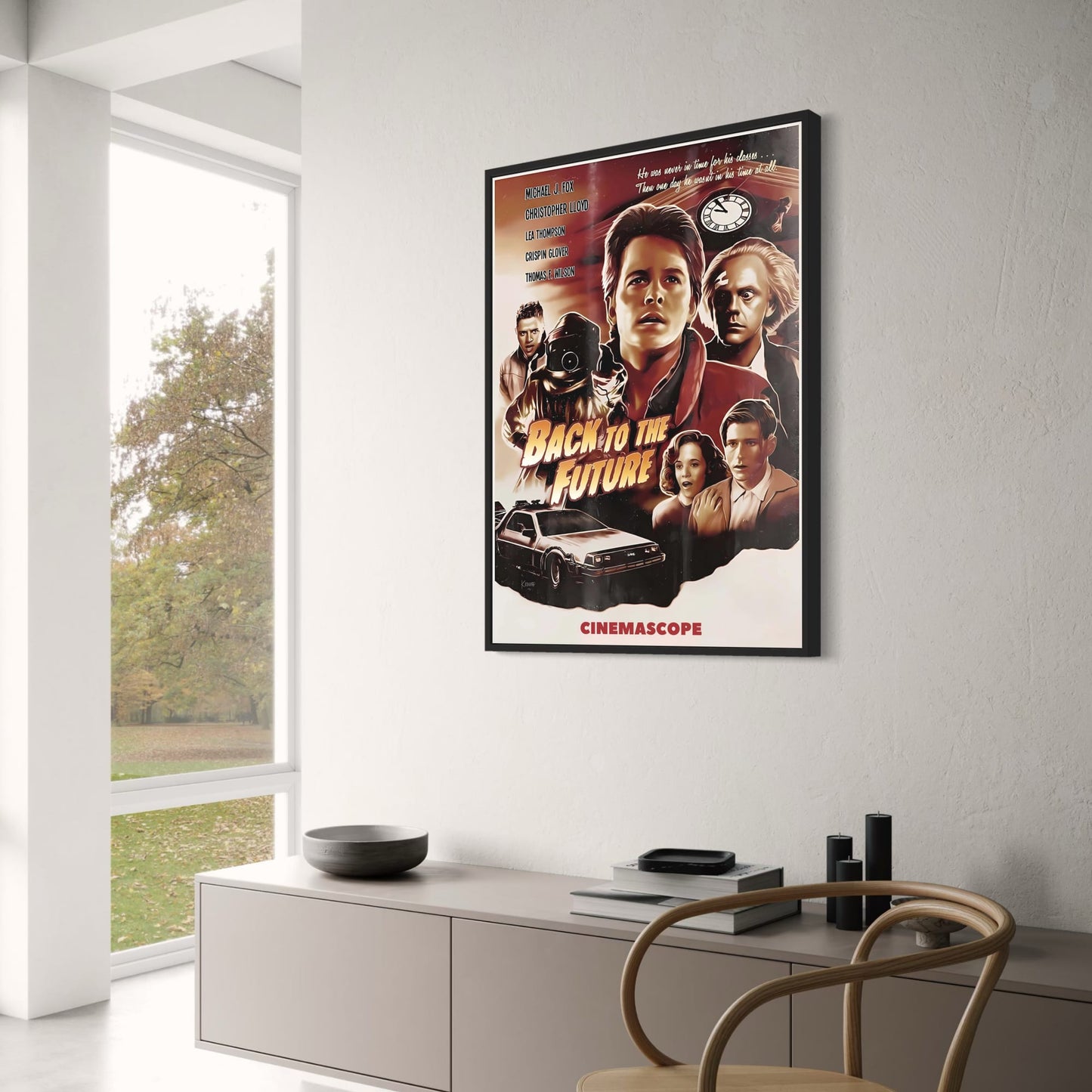 Back to the Future | Retro Movie Poster