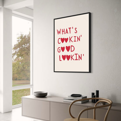 Minimalist Kitchen Art | What's Cookin Good Lookin