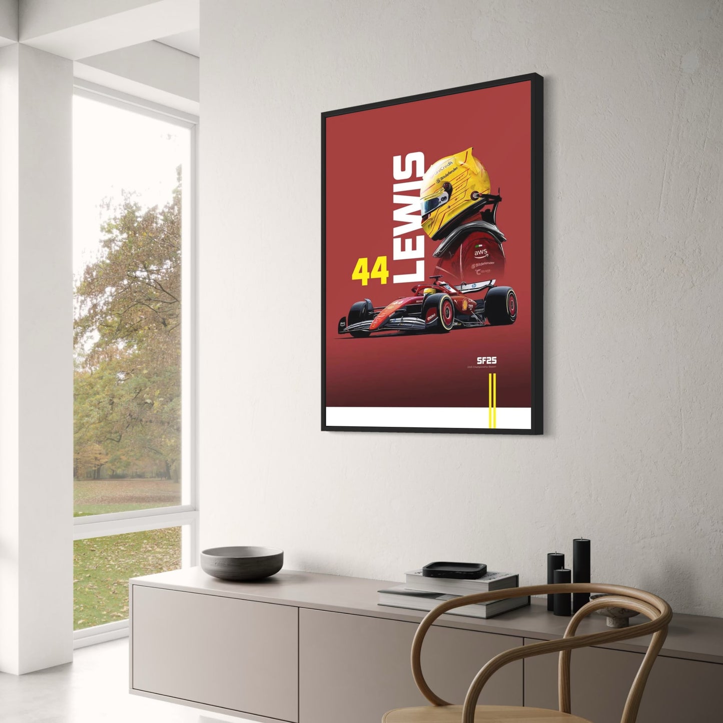 2025 Lewis Hamilton | SF25 F1 | Red Collector's Edition