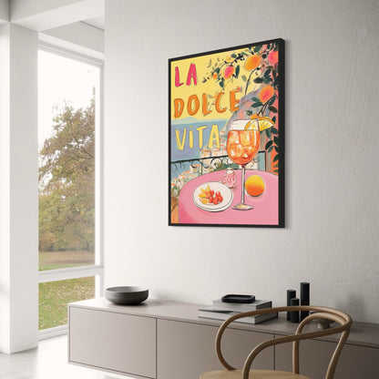 Aperol Spritz | La Dolce Vita | Vintage Italian Cocktail