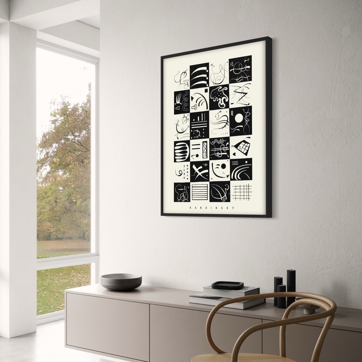 Kandinsky Thirty | Abstract Modern Art | Colorful Design