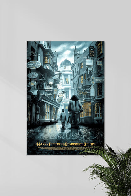 Harry Potter & Hagrid | Movie Art