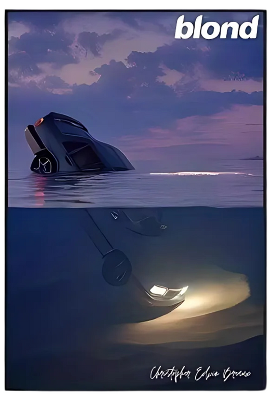 BLOND | Art Poster | Drowning Volvo | Home Wall Decor | Modern Artwork | Limited Edition Print