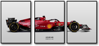 LECLERC'S 2025 FORMULA 1 TRIO