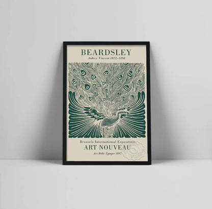 Aubrey Vincent Beardsley Poster | Art Nouveau Masterpiece | Belle Époque 1897 | Vintage Wall Art Decor