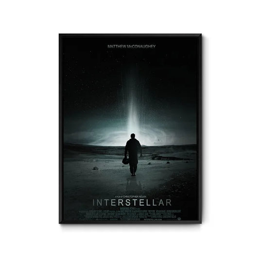 Interstellar Poster | Nordic Style | Space Science Fiction | Canvas Painting | Wall Art | Home Decor