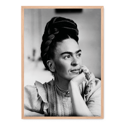 Frida Kahlo Artistic Portrait | Vibrant Colors | Home Decor | Wall Art Poster | Creative Expression | Museum Quality Reproduction