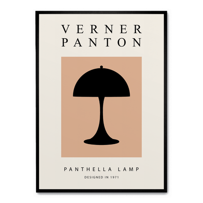 Panthella Lamp Poster | Modern Home Decoration | Stylish Art Print | Perfect for Living Room or Office | Elegant Design