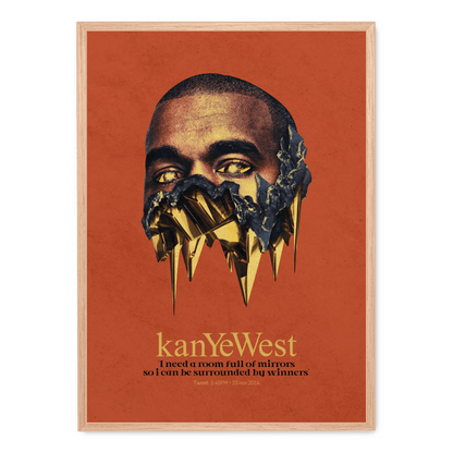 KanYe Need A Room | Unique Poster | Home Decor | Wall Art | Contemporary Design