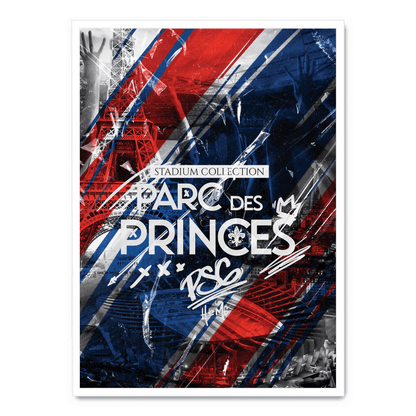 Parc des Princes | Paris Stadium Art Print | Sports Venue Wall Poster | Home Decor