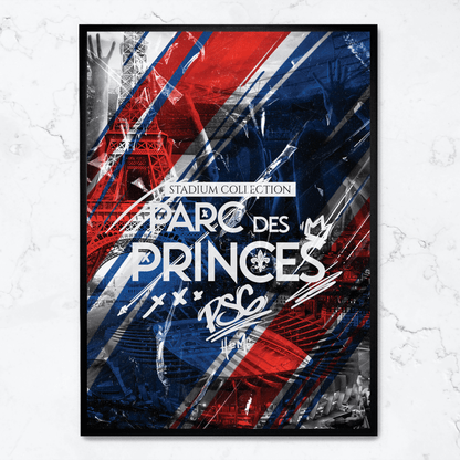 Parc des Princes | Paris Stadium Art Print | Sports Venue Wall Poster | Home Decor