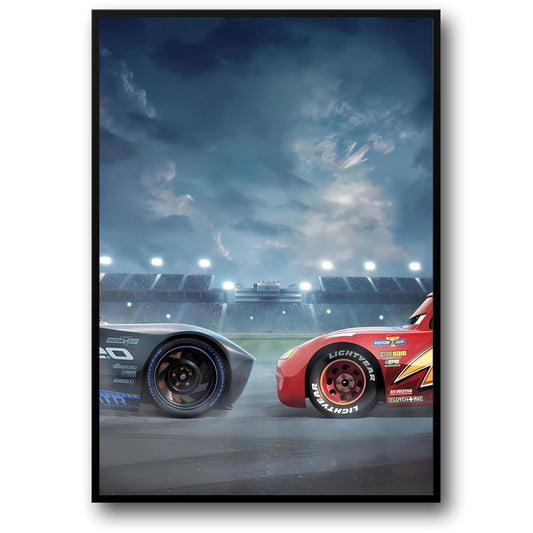 Jackson Storm vs Lightning McQueen | CARS 3