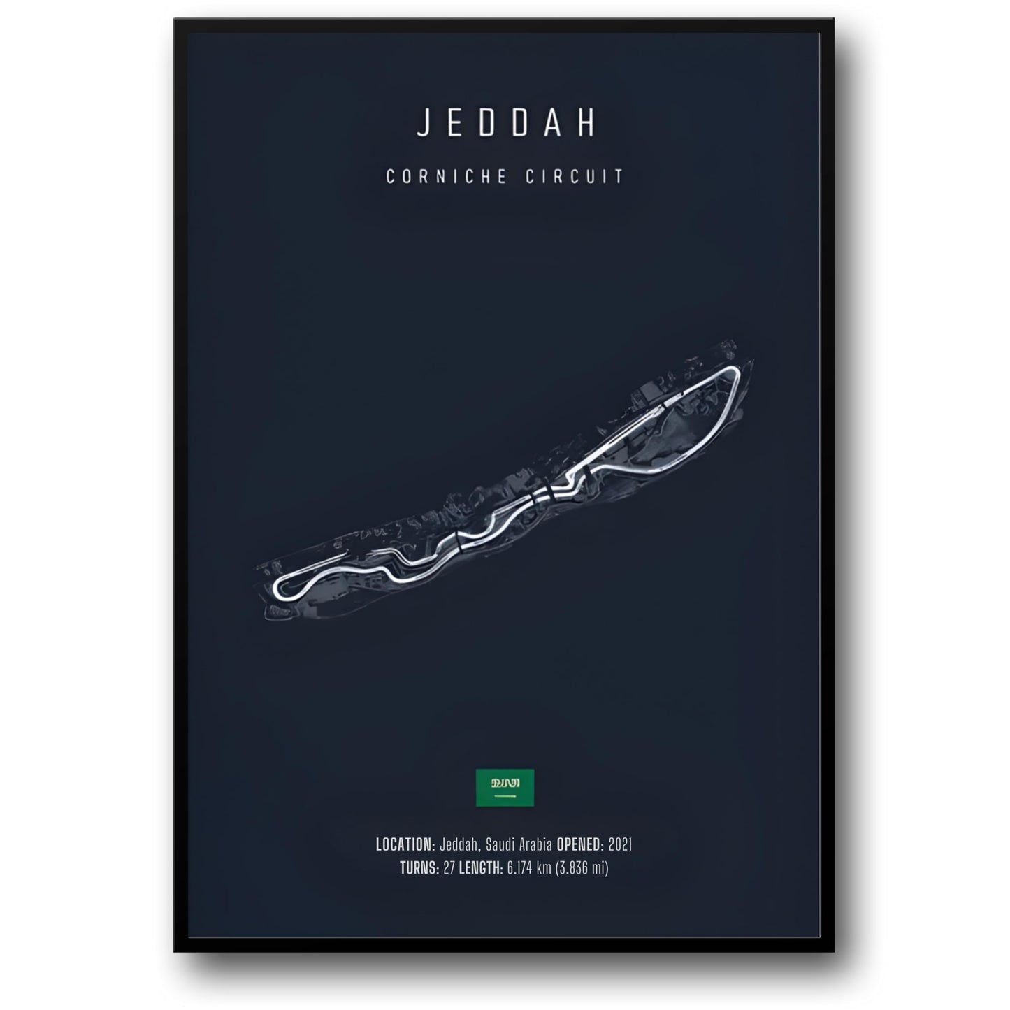 Jeddah Street Circuit | F1 Track Layout