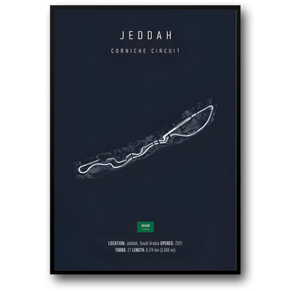Jeddah Street Circuit | F1 Track Layout