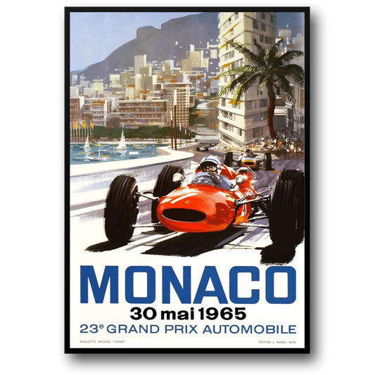 Monaco 1965 | Vintage Car Racing | Art Deco