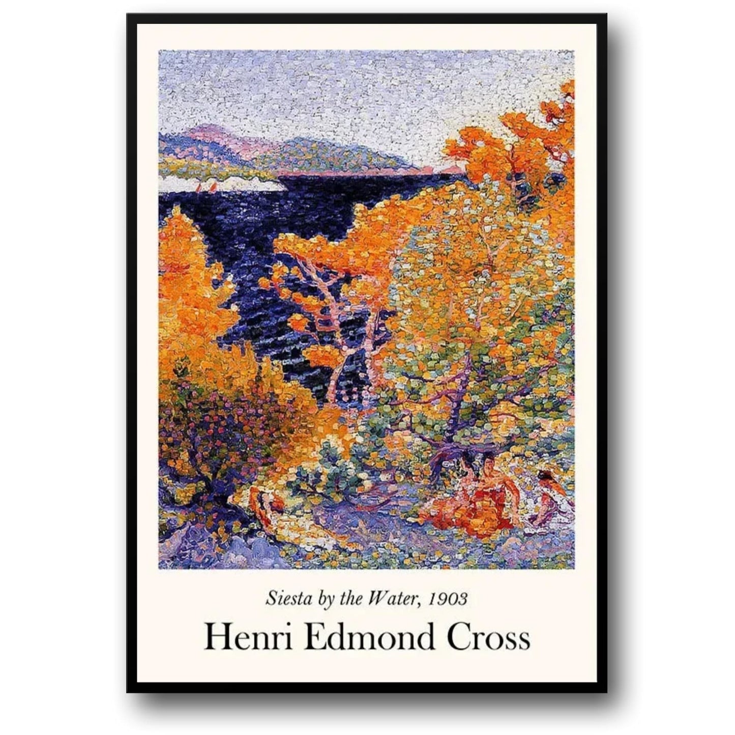 Henri Edmond Cross | Siesta by the Water 1903