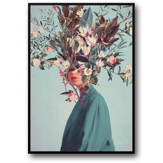 Blossoms of the Mind | Vintage Floral Serenity