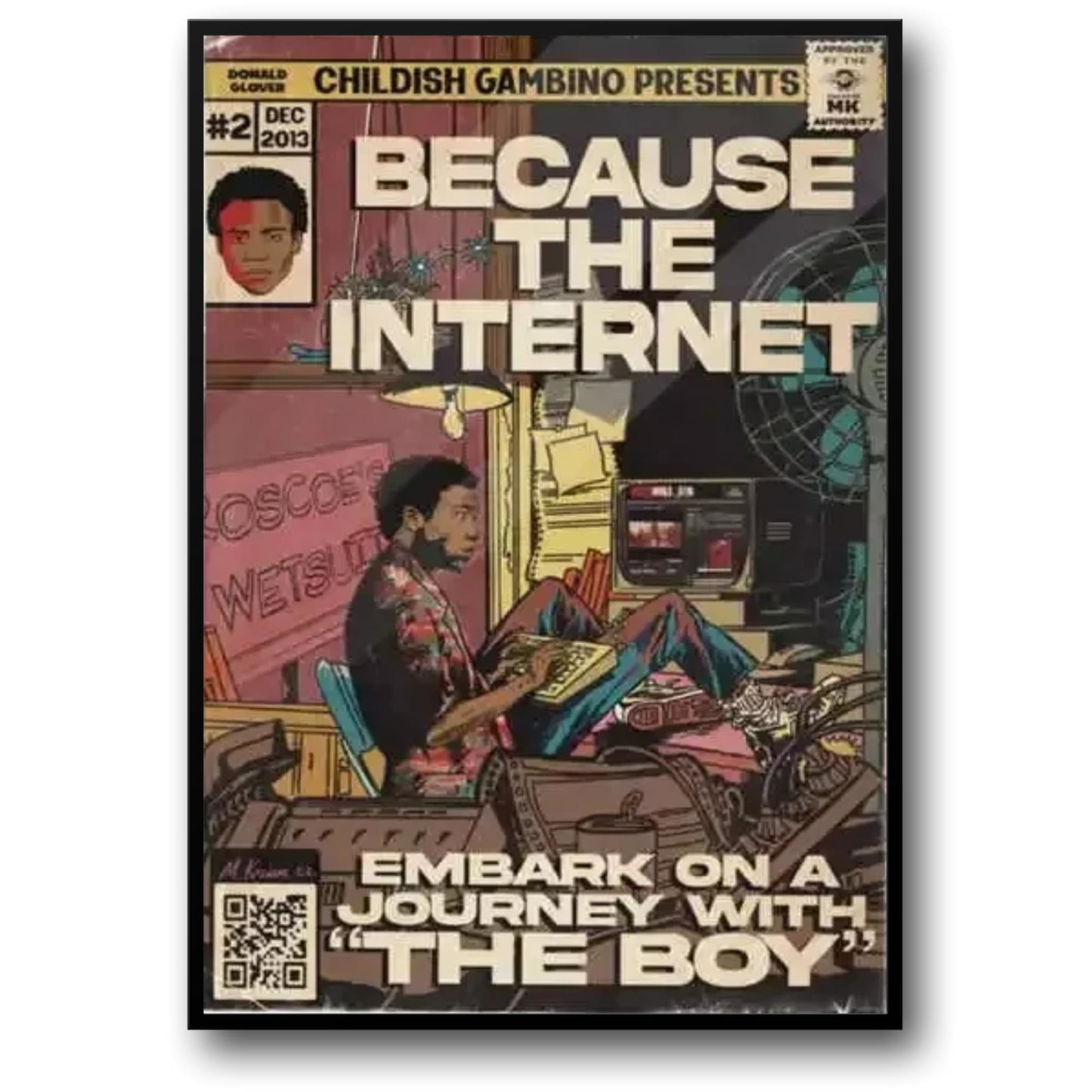 Childish Gambino | Because The Internet | Comic Style