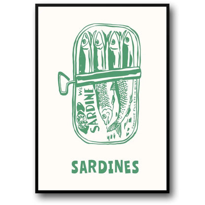 Lemon and Sardines | Fresh Artwork